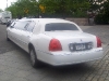 Limusina de 10 pasajeros Blanca exterior